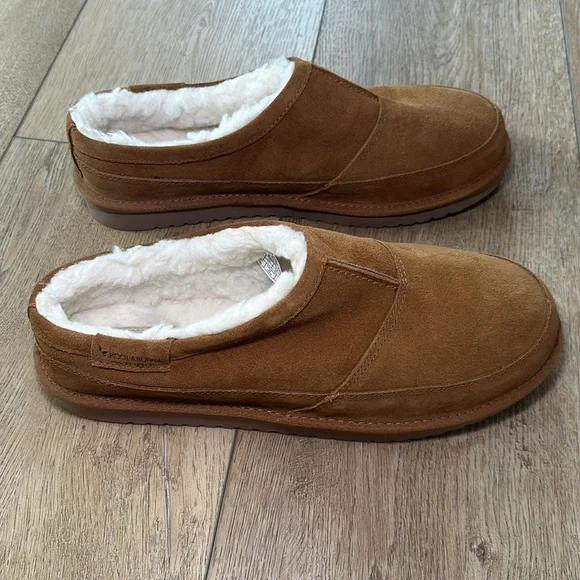 Koolaburra by UGG Men's Suede Slippers, Size 12 - Picture 3 of 6